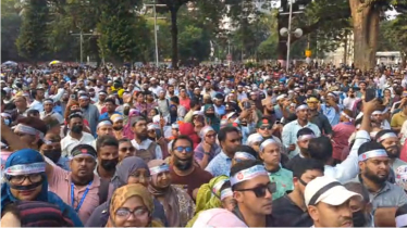 দশম গ্রেড ও শতভাগ পদোন্নতি ছাড়া না ফেরার শপথ প্রাইমারি শিক্ষকদের