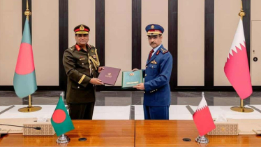 বাংলাদেশ-কাতার সশস্ত্র বাহিনীর মধ্যে প্রেষণে জনবল নিয়োগ চুক্তি স্বাক্ষর