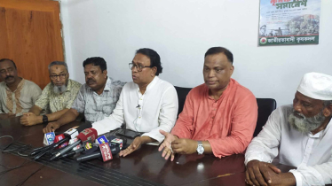 বিএনপির সাবেক এমপির বহিষ্কারের দাবিতে রাজবাড়িতে সংবাদ সম্মেলন 