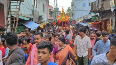 রাঙামাটিতে শ্রী শ্রী জগন্নাথ দেবের উল্টো রথযাত্রা উৎসব পালিত