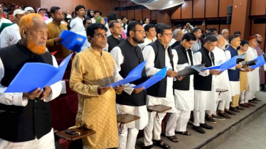 রংপুরের শপথ নিলেন ৬৩ জন জনপ্রতিনিধি 