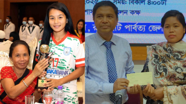 ঋতুপর্ণার মায়ের ক্যান্সার চিকিৎসায় প্রধান উপদেষ্টার অনুদান হস্তান্তর