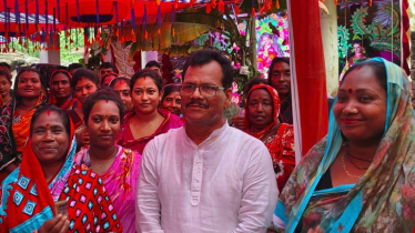 দিনভর পূজামণ্ডপ পরিদর্শনে বিএনপি নেতা হাবিব