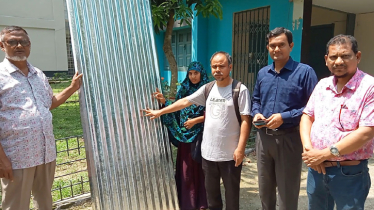 বাংলাভিশনে সংবাদ প্রচার; সহায়তা পেলেন দৃষ্টি প্রতিবন্ধী শরিফুল