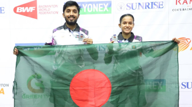 আন্তর্জাতিক ব্যাডমিন্টনে বাংলাদেশি জুটি জুমার-ঊর্মির পদক জয়