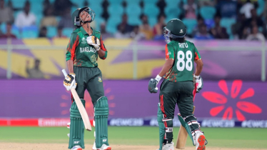 স্বর্ণার ঝড়ো ফিফটি, বিশ্বকাপে রেকর্ড রান তুললো টাইগ্রেসরা