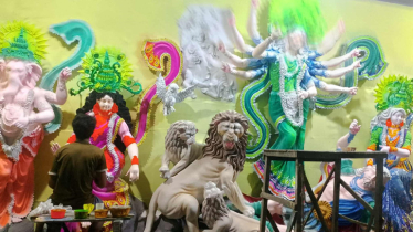 টাঙ্গাইলে ১২৪৭টি মণ্ডপে হবে দুর্গাপূজা, চলছে শেষ মুহূর্তের প্রস্তুতি
