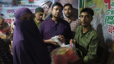 মধুপুরে গর্ভবতী মায়েদের মাঝে পুষ্টিকর খাদ্য সামগ্রী বিতরণ