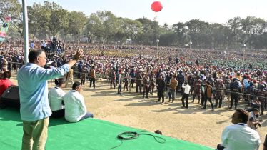 তারেক রহমানের সমাবেশ, যশোরে জনতার ঢল