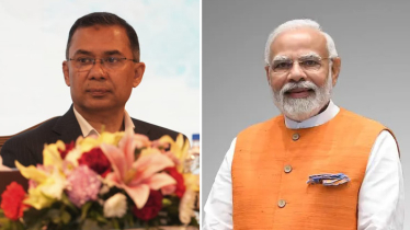 তারেক রহমানকে উষ্ণ অভিনন্দন জানালেন নরেন্দ্র মোদি