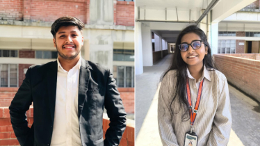 বাইউস্ট গ্লোবাল অ্যাফেয়ার্স কাউন্সিলের সভাপতি আল আমিন, সাধারণ সম্পাদক রাত্রি দে