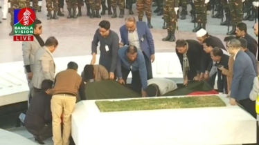 কোটি মানুষের ভালোবাসায় স্বামীর কবরের পাশেই শায়িত খালেদা জিয়া