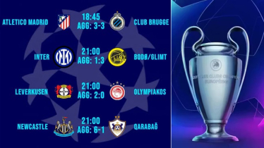 চ্যাম্পিয়ন্স লিগে শেষ ষোলোতে জায়গা পেতে আজ মাঠে নামছে ৮ আট দল