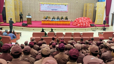 খাগড়াছড়িতে সাড়ে ৩ হাজার আনসার ও ভিডিপি সদস্য পেলেন ঈদ উপহার