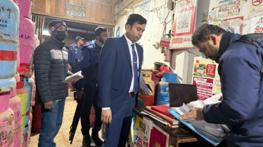 বেশি দামে এলপিজি সিলিন্ডার বিক্রি করায় তিন ব্যবসায়ীকে জরিমানা