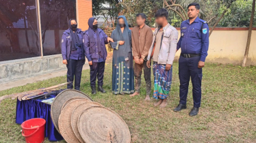 জাজিরায় ককটেল ও সরঞ্জামসহ বোমা তৈরির কারিগরসহ আটক ৩