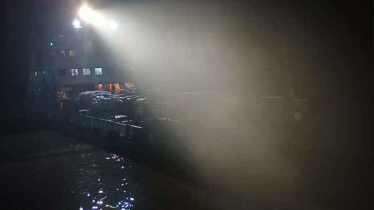 ঘন কুয়াশায় দৌলতদিয়া-পাটুরিয়া নৌরুটে ফেরি চলাচল বন্ধ