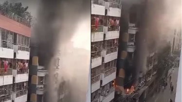 রাজধানীতে সাতসকালে বহুতল ভবনে অগ্নিকাণ্ড; নিহত ৩ জন, আহত ১৩