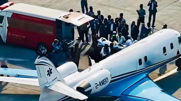 সিঙ্গাপুরে পৌঁছেছে হাদিকে বহনকারী এয়ার অ্যাম্বুলেন্স