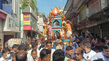 দেশজুড়ে বর্ণাঢ্য আয়োজনে জগন্নাথ দেবের রথযাত্রা পালন