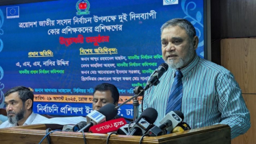 জীবন দিয়ে হলেও সুষ্ঠু নির্বাচনের তাগিদ সিইসির