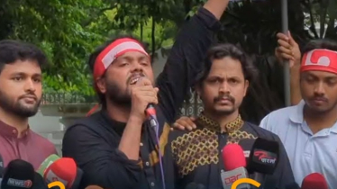 কাফনের কাপড় পড়ে সচিবালয় ঘেরাওয়ের হুঁশিয়ারি দিলো ইনকিলাব মঞ্চ