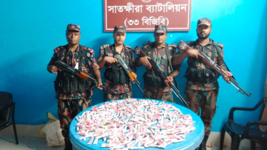 সীমান্ত থেকে প্রায় ৬ লাখ টাকা মূল্যের ভারতীয় মালামাল জব্দ