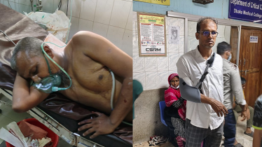 নগর ভবনে চলমান ঢাকাবাসীর আন্দোলনে হামলা