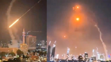 যুক্তরাষ্ট্র-ইসরাইলের বিভিন্ন স্থাপনায় হামলা অব্যাহত রেখেছে ইরান