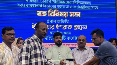 পরিচ্ছন্ন ঢাকা ও নাগরিক সেবা নিশ্চিতকল্পে নগরভবনে ইশরাক হোসেন