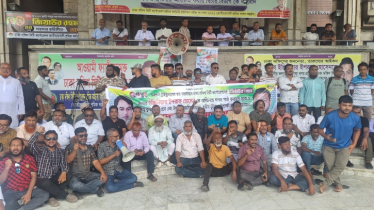 সকাল থেকে নগরভবনে অবস্থান কর্মসূচি চলছে, দুপুরে ইশরাক হোসেনের ব্রিফিং