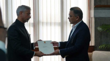 তারেক রহমানের কাছে শোকবার্তা হস্তান্তর করলেন ভারতের পররাষ্ট্রমন্ত্রী