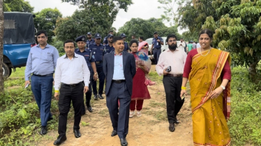 খাগড়াছড়ির মানিকছড়ি ডিসিপার্ক পরিদর্শনে বিভাগীয় কমিশনার