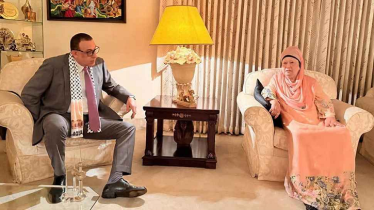 খালেদা জিয়ার সঙ্গে ফিলিস্তিনি রাষ্ট্রদূতের বৈঠক