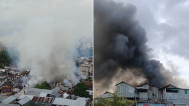 মহাখালীর সাততলা বস্তির আগুন নিয়ন্ত্রণে