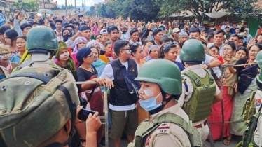 উত্তাল মণিপুরে এবার কারফিউ জারি