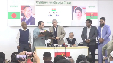 নিজের দল বিলুপ্ত করে বিএনপিতে যোগ দিলেন এহসানুল হুদা