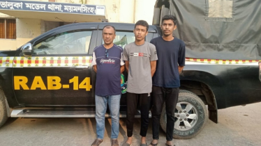 সুবীর হত্যা মামলার পলাতক তিন আসামি ভালুকা থেকে গ্রেফতার