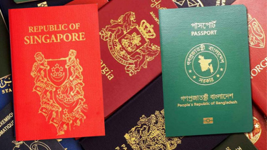বিশ্বের সবচেয়ে শক্তিশালী পাসপোর্ট সিঙ্গাপুরের, ৫ ধাপ এগিয়েছে বাংলাদেশ