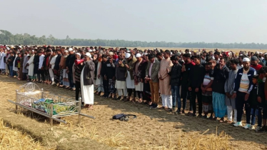 শিশু সাজিদের দাফন সম্পন্ন, শোকে স্তব্ধ গ্রামবাসী 