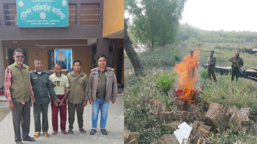 সুন্দরবনের অভয়ারণ্য এলাকায় মাছ ধরার অভিযোগে পৃথক অভিযানে ১ জেলে আটক