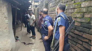 ধারালো অস্ত্রের আঘাতে স্ত্রী নিহত, ঘাতক স্বামী আটক