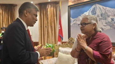 নেপালের নতুন প্রধানমন্ত্রীর সঙ্গে বাংলাদেশের রাষ্ট্রদূতের সাক্ষাৎ