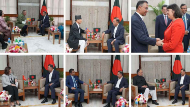 প্রধানমন্ত্রী তারেক রহমানের সঙ্গে বিশ্বনেতাদের সৌজন্য সাক্ষাৎ প্রধানমন্ত্রী তারেক রহমানের সঙ্গে বিশ্বনেতাদের সৌজন্য সাক্ষাৎ