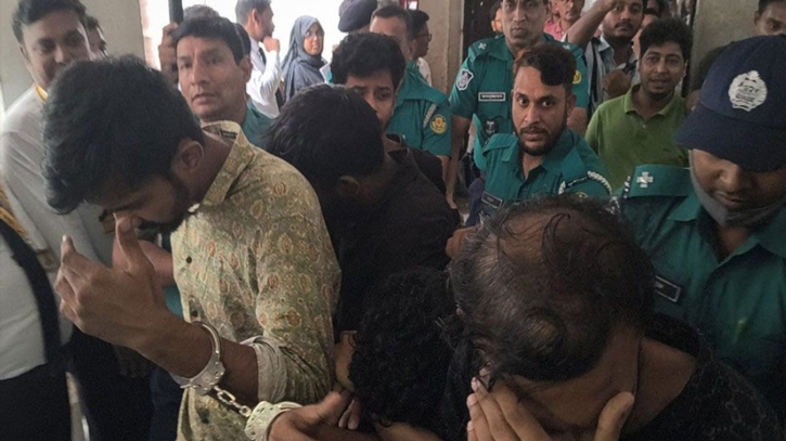 বৈষম্যবিরোধী ছাত্র আন্দোলনের নেতাসহ চারজনের ৭ দিনের রিমান্ড বৈষম্যবিরোধী ছাত্র আন্দোলনের নেতাসহ চারজনের ৭ দিনের রিমান্ড