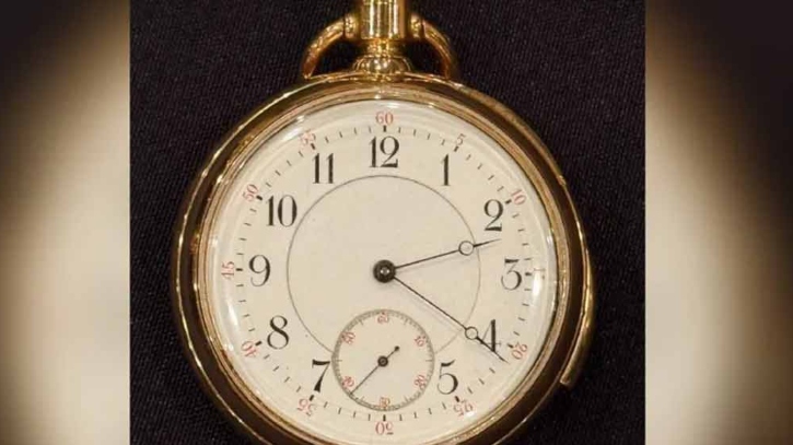 ২৮ কোটি টাকায় বিক্রি হলো টাইটানিকের যাত্রীর মরদেহে থাকা স্বর্ণের ঘড়ি