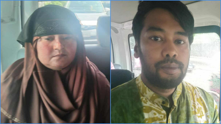 রাজধানীতে যুবলীগ নেত্রী লাবণ্য ও ছাত্রলীগ নেতা আমির গ্রেফতার রাজধানীতে যুবলীগ নেত্রী লাবণ্য ও ছাত্রলীগ নেতা আমির গ্রেফতার