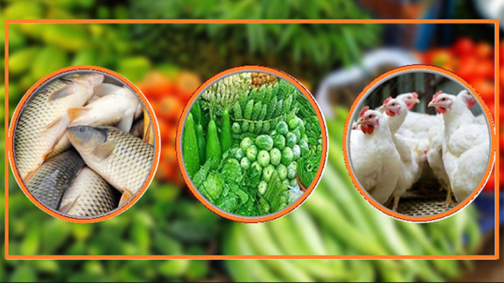 সবজি, মুরগি ও ডিমের বাজারে স্বস্তি, চড়া মাছের দাম  সবজি, মুরগি ও ডিমের বাজারে স্বস্তি, চড়া মাছের দাম