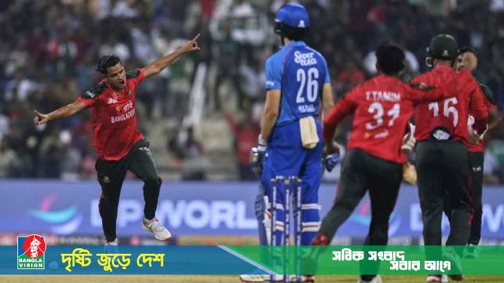 আফগানিস্তানকে হারিয়ে টি-টোয়েন্টি র‍্যাংকিংয়ে উন্নতি বাংলাদেশের