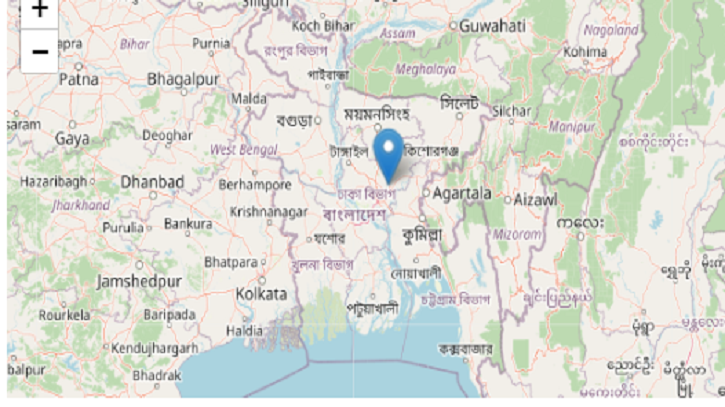 রাজধানী ও নরসিংদীতে আবারও ভূমিকম্প